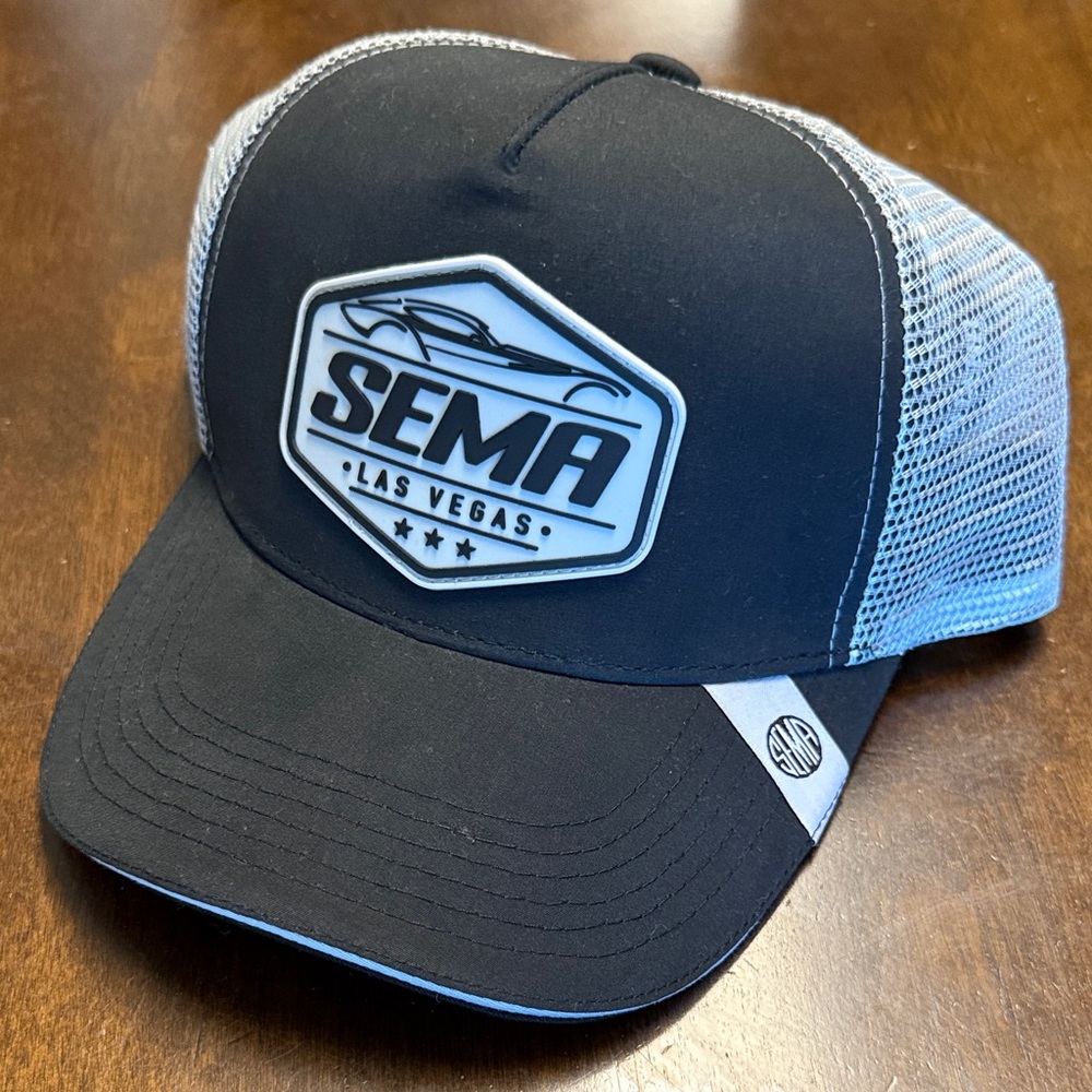Trader's SEMA Show Las Vegas Gray Trucker Hat Snapback